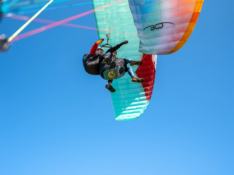 Tandemfliegen, Paragliding, Blomberg, Bad Tölz