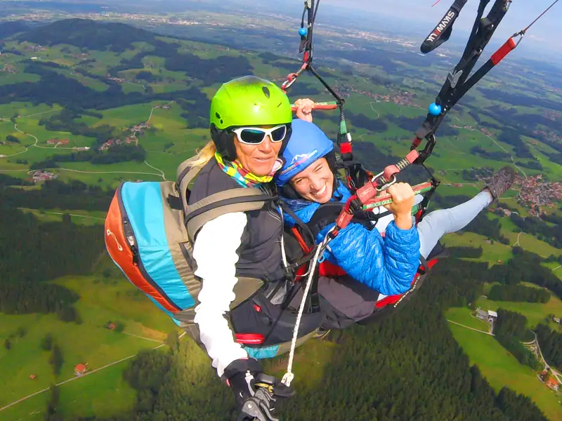 Paragliding, Ruhpolding, Oberbayern