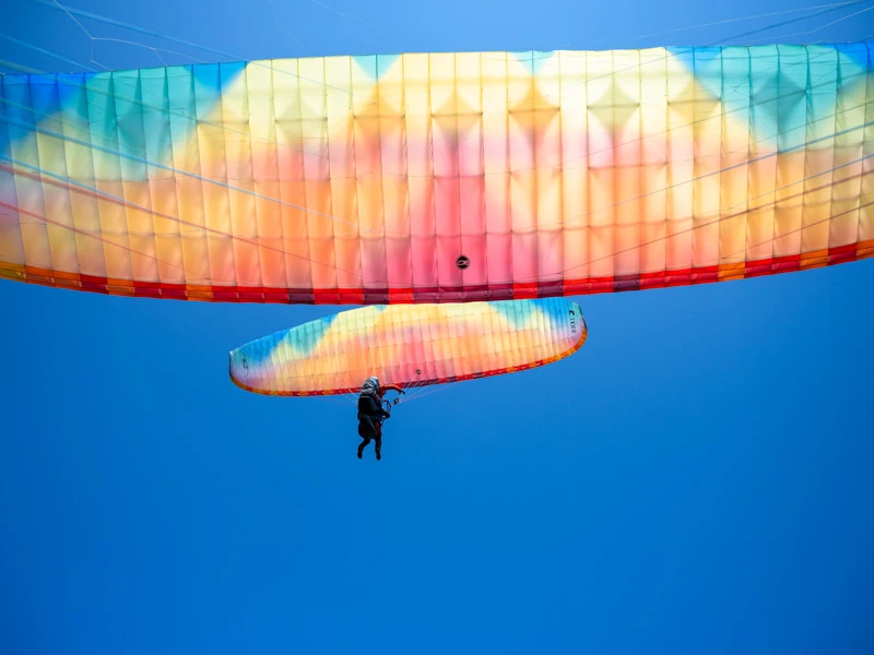 Paragliding, Kampenwand, Aschau, Chiemgau